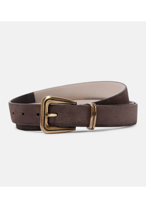 Brunello Cucinelli Suede belt