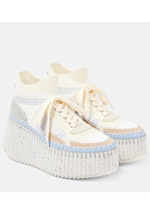 Chloe Nama platform slip-on sneakers