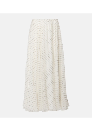 ChloÃ© Jacquard silk-blend maxi skirt