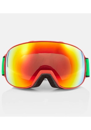 Bottega Veneta Logo mirrored ski goggles