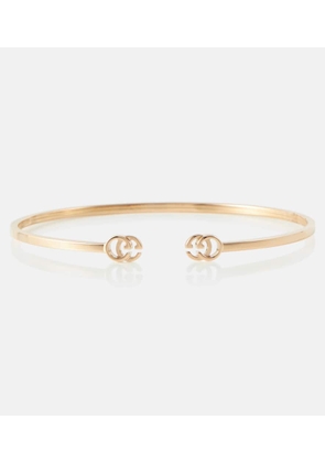 Gucci GG Running 18kt gold cuff bracelet