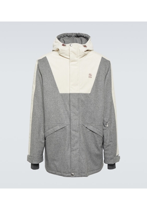 Brunello Cucinelli Padded wool jacket