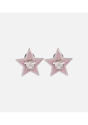 Versace Medusa embellished earrings
