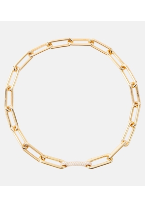 Robinson Pelham Identity 18kt gold chain necklace with diamonds