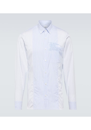 Burberry EKD striped cotton poplin shirt