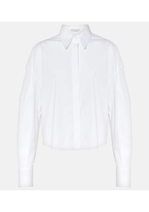 Brunello Cucinelli Cotton-blend shirt