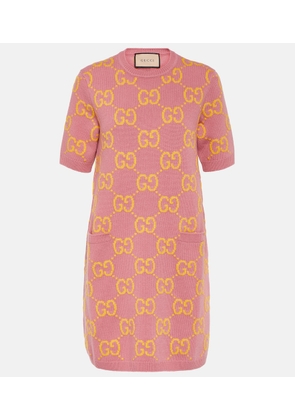Gucci GG wool minidress