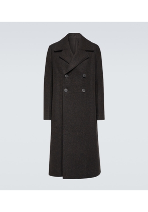 Rick Owens New Bell double-breasted wool coat