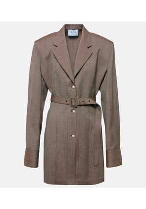 Prada Pinstripe wool jacket