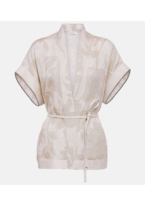 Brunello Cucinelli Linen top