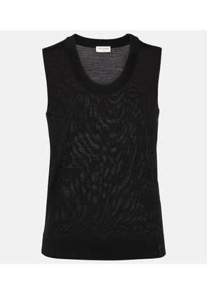 Saint Laurent Wool sweater vest