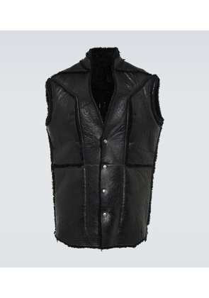Rick Owens Shearling vest