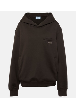 Prada Oversized cotton hoodie