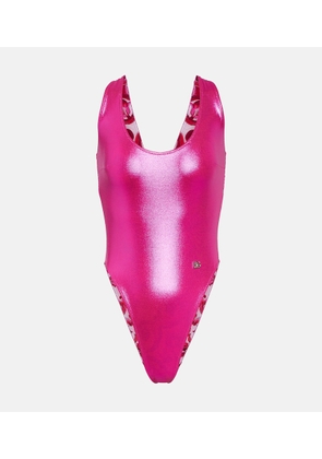 Dolce&Gabbana Metallic swimsuit