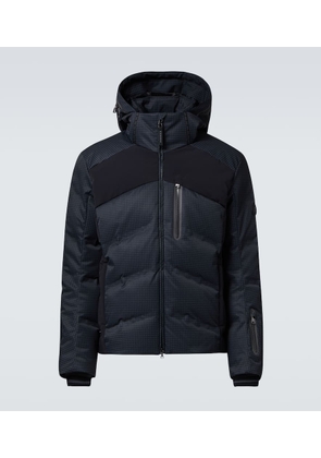 Bogner Maad checked ski down jacket