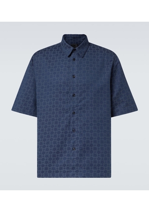 Givenchy Monogram 72 jacquard denim shirt