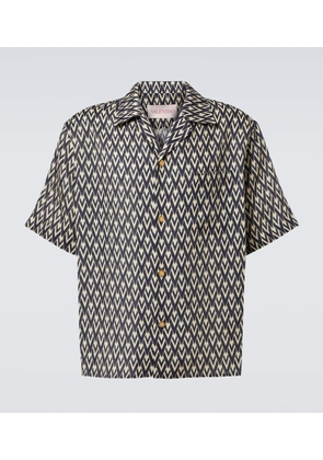 Valentino Toute La V linen shirt