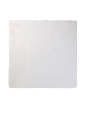 Jenni Kayne Frayed Linen Napkin in Ivory - Ivory. Size all.