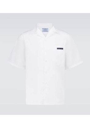 Prada Cotton poplin bowling shirt