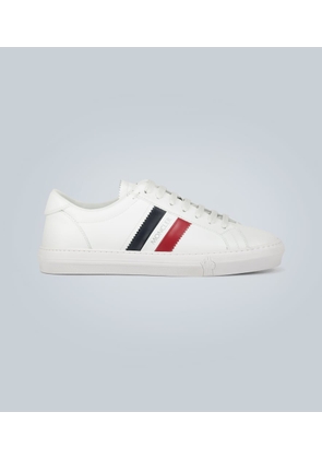 Moncler New Monaco leather sneakers