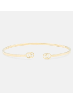 Gucci GG Running 18kt gold cuff bracelet