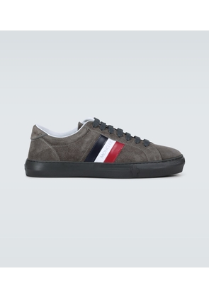 Moncler New Monaco suede sneakers