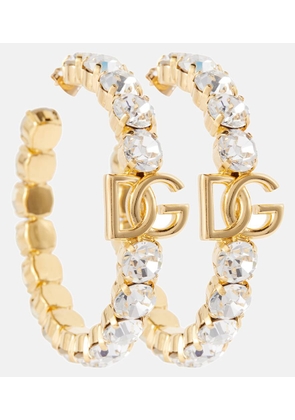 Dolce&Gabbana Embellished hoop earrings