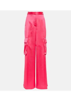 Versace Satin cargo pants
