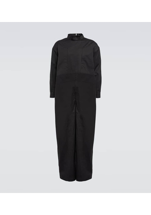 Rick Owens Tommy belted cotton-blend jumpsuit