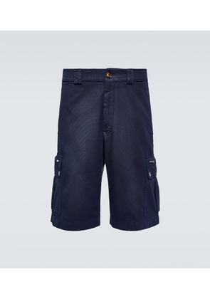 Brunello Cucinelli Cotton gabardine cargo shorts