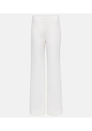 Chloe Ribbed-knit wool pants