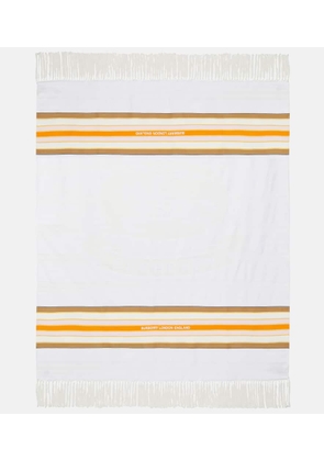 Burberry Striped cotton blanket