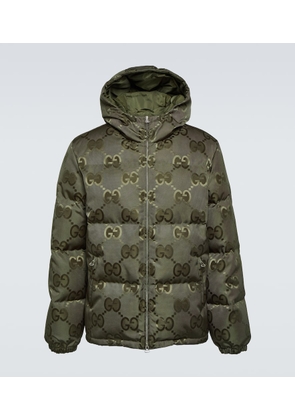 Gucci Jumbo GG canvas down jacket