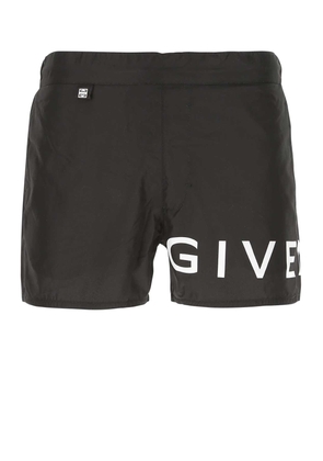 Givenchy Black Polyester Swimming Shorts