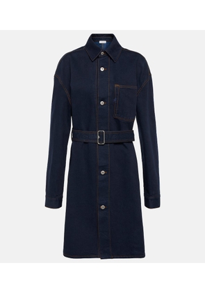 Burberry Belted denim shirt dress