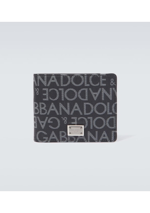 Dolce&Gabbana Logo bifold wallet