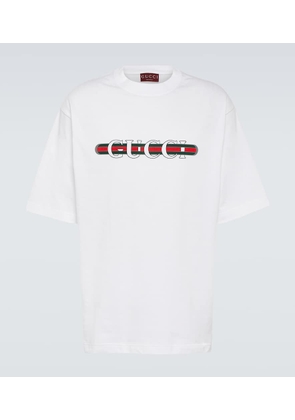 Gucci Logo cotton jersey T-shirt