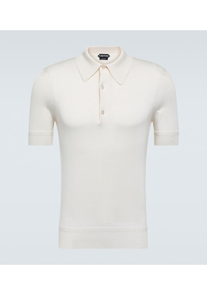 Tom Ford Cashmere and silk polo shirt
