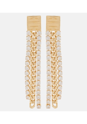 Givenchy 4G Crystal drop earrings
