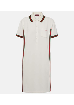 Gucci Cotton pique polo dress