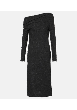 Givenchy Floral off-shoulder midi dress