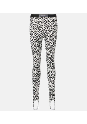 Versace Leopard-print leggings