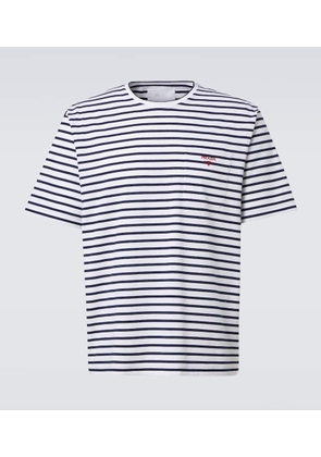Prada Striped cotton jersey T-shirt