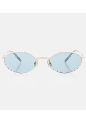 Brunello Cucinelli Timeless Reflections round sunglasses