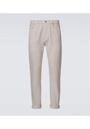 Brunello Cucinelli High-rise straight jeans