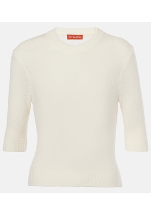 Altuzarra Ty wool and alpaca-blend top