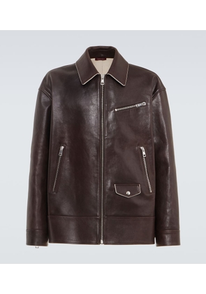 Gucci Leather biker jacket