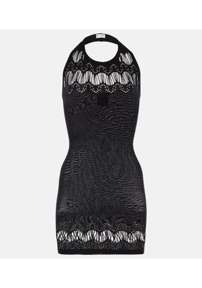 Saint Laurent Jersey minidress