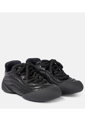 McQueen Flexion leather sneakers