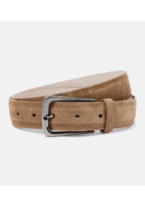 Brunello Cucinelli Suede belt